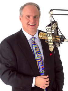 The new and improved, lean and mean (as we used to say in the Army), Rush Limbaugh and the golden EIB microphone.  Rush is Right!