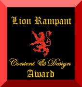Lion Rampant Award